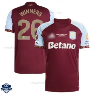 Aston Villa WINNERS 26 Home Men Cheap Football Shirt 2025/26 - Overview