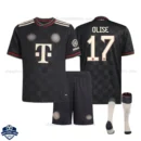Bayern Munich OLISE 17 Third Kids Cheap Football Kit 2025/26 - overview