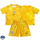 England World Cup 2026 Yellow Goalkeeper Kids Cheap Football Kit - Overview