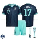 Germany World Cup 2026 Away Kids Cheap Football Kit - WIRTZ 17 - overview