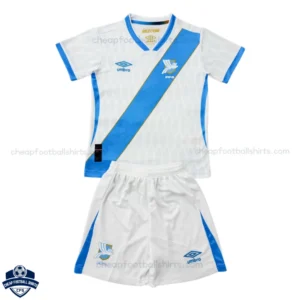 Guatemala Home Kids Cheap Football Kit 2026 - Front View
