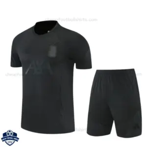 Liverpool Black Training Kids Cheap Football Kit 2026/27 - Front View