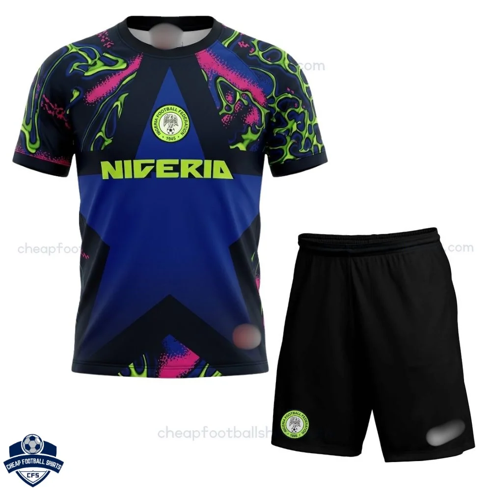 Nigeria World Cup 2026 Goalkeeper Kids Cheap Football Kit