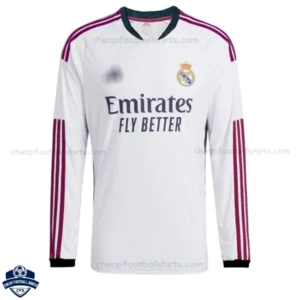 Real Madrid Home Men Cheap Football Shirt 2026/27 Long Sleeve - front view