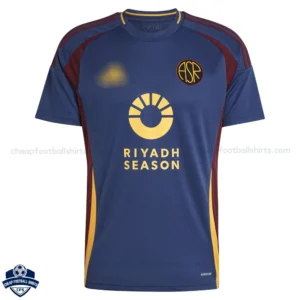 AS Roma Third Men Football Shirt 24/25 - Front View
