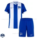 Hertha Home Kids Football Kit 24/25 - Front View