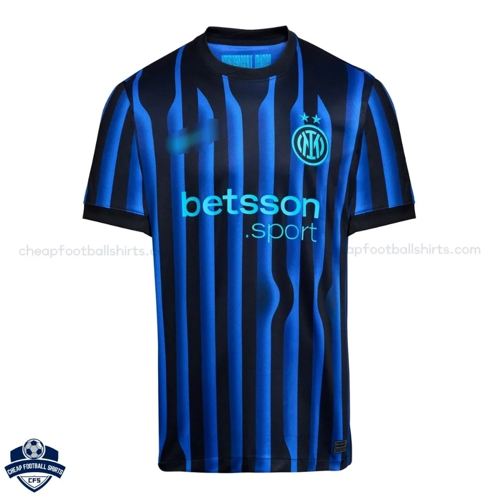 Inter Milan Home Men Football Shirt 25/26 - Front View