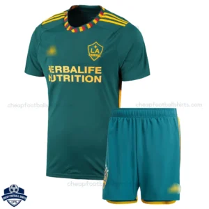 LA Galaxy Away Kids Football Kit 24/25 - Front View
