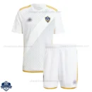 LA Galaxy Home Kids Football Kit 24/25 - Front View