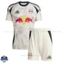 New York Red Bulls Away Kids Football Kit 24/25 - Front View