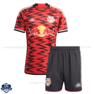 New York Red Bulls Home Kids Football Kit 24/25 - Front View