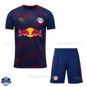 RB Leipzig Away Kids Football Kit 25/26 - Front view
