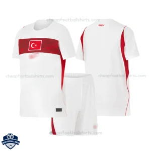 Turkey World Cup 2026 Away Kids Kit