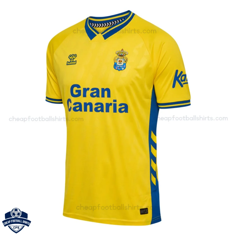 UD Las Palmas Home Kids Football Kit 2025/26 - Shirt Front view