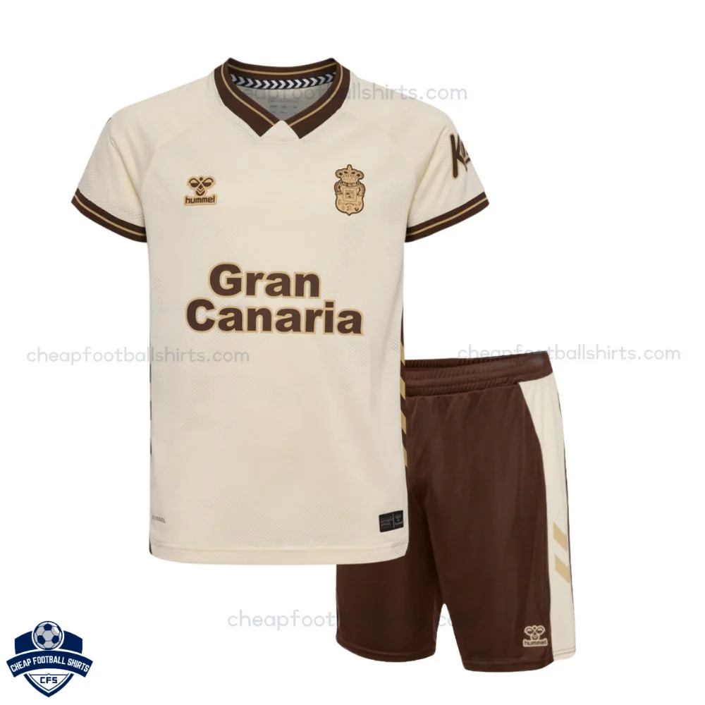 UD Las Palmas Third Kids Football Kit 2025/26 - Front view