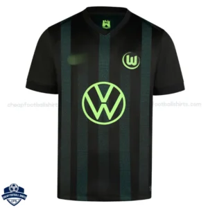 VfL Wolfsburg Away Men Football Shirt 24/25 - Front View