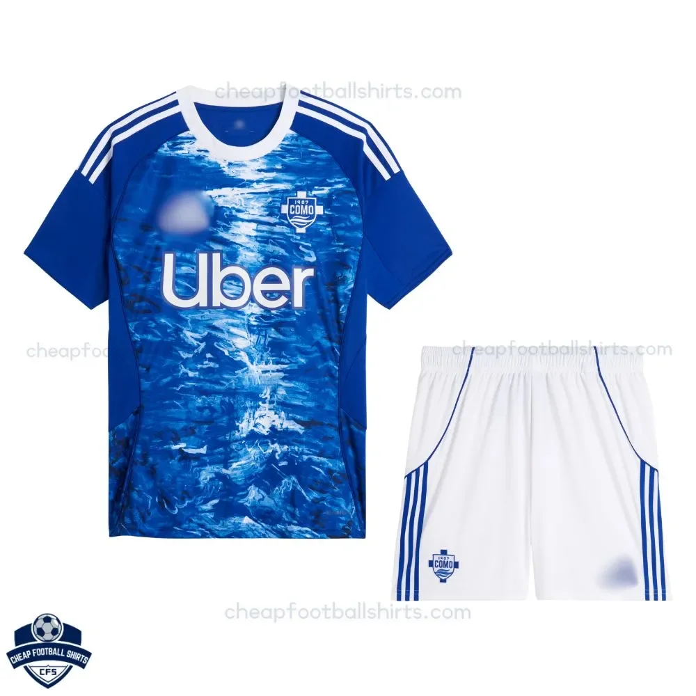 Como Home Kids Football Kit 25/26 - front view