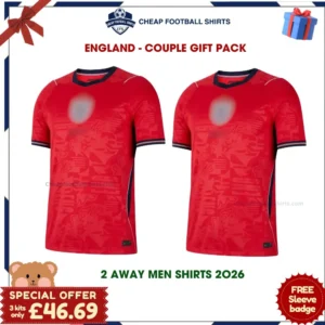 England World Cup 2026 Gift Pack – Away Men Cheap Football Shirts