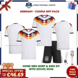 Germany World Cup 2026 Gift Pack – Home Dad Shirt and Son Kit