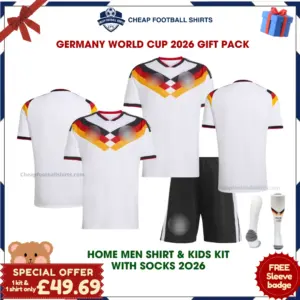 Germany World Cup 2026 Gift Pack – Home Dad Shirt and Son Kit