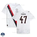 Manchester City FODEN 47 White KidSuper Men Cheap Football Shirts 2025/26 - Overview