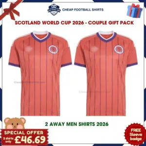 Scotland World Cup 2026 Gift Pack – Away Men Cheap Football Shirts