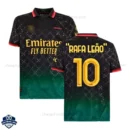 AC Milan Black Fourth RAFA LEÃO 10 Men Football Shirt 24/25 - Front View