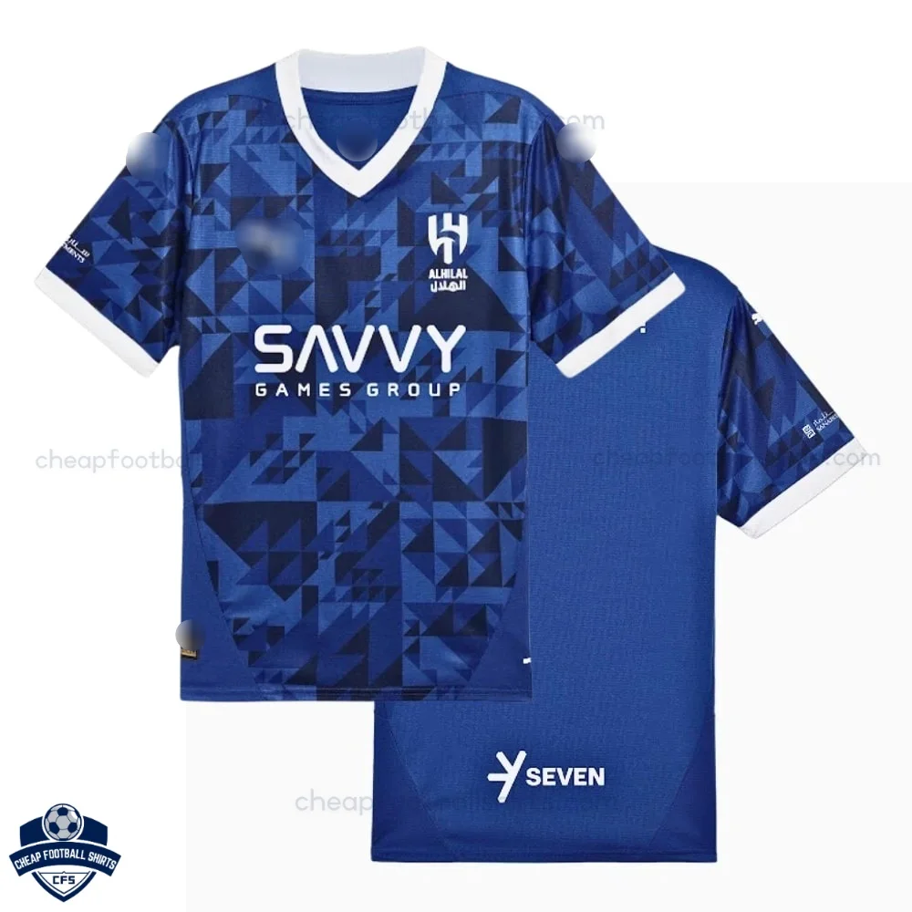 Al Hilal Home Men Football Shirt 24/25 - Overview