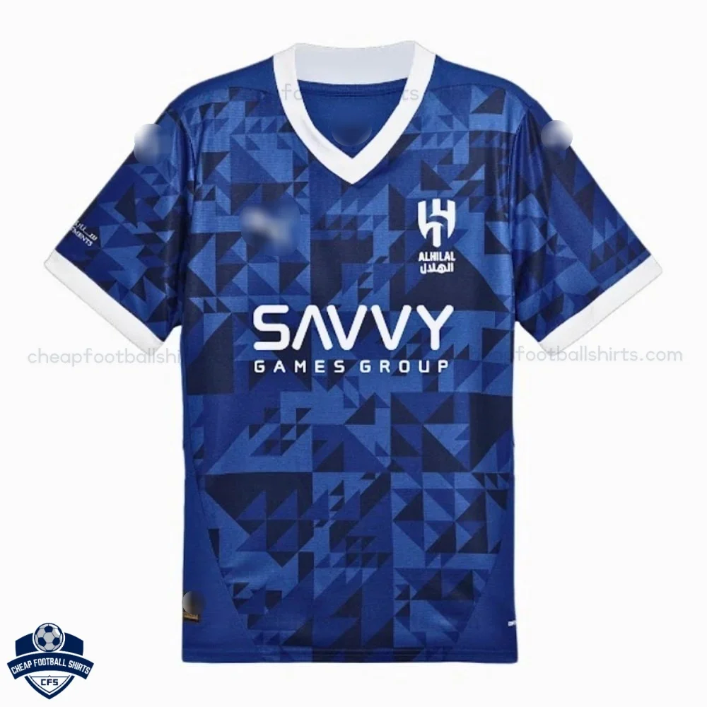 Al Hilal Home Men Football Shirt 24/25 - Front View