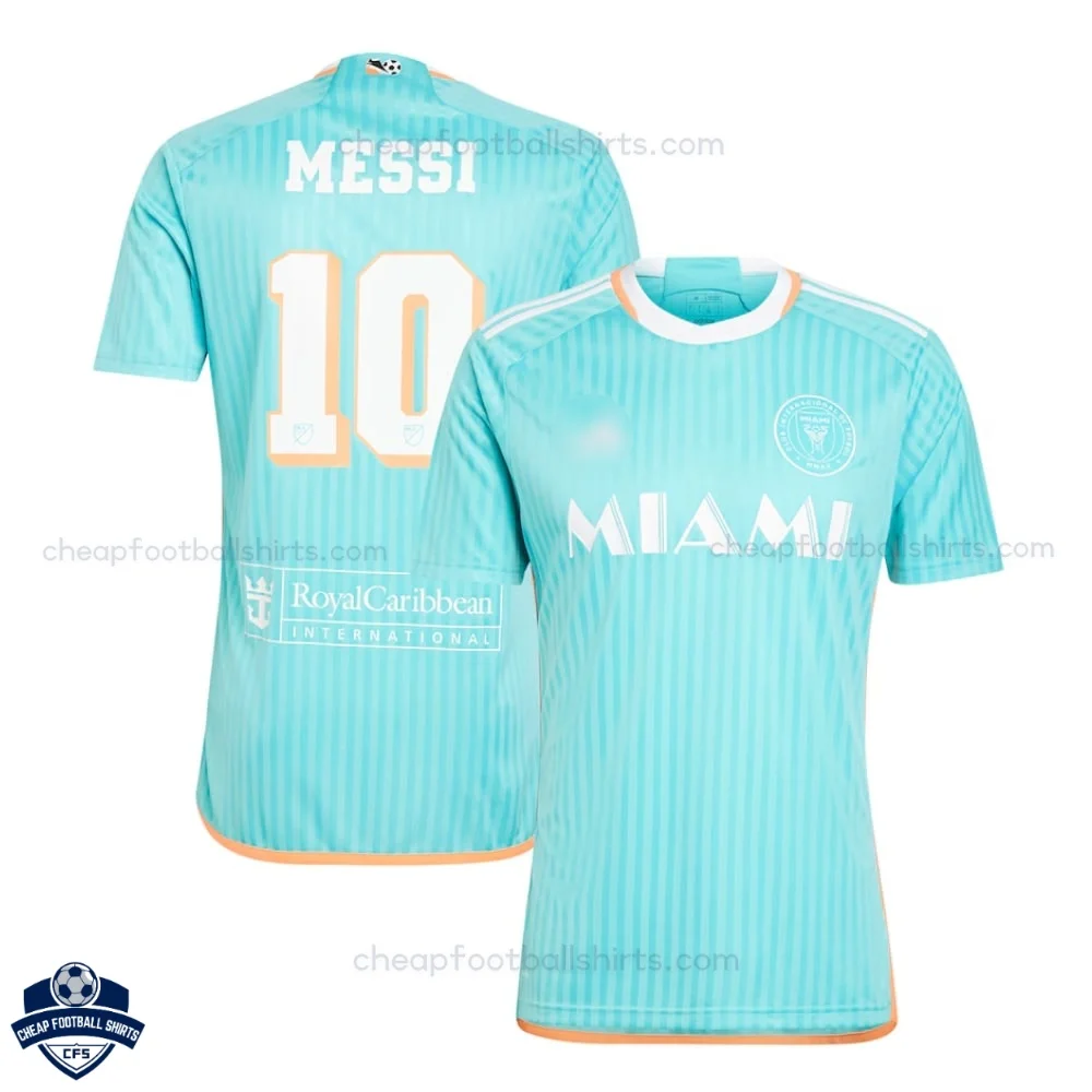 Inter Miami Third Men Football Shirt 24/25 MESSI 10 - Front View