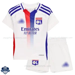 Olympique Lyonnais Home Kids Football Kit 24/25 - Overview