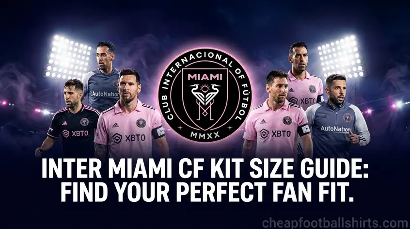 Inter Miami CF Kit Size Guide: Find Your Perfect Fan Fit