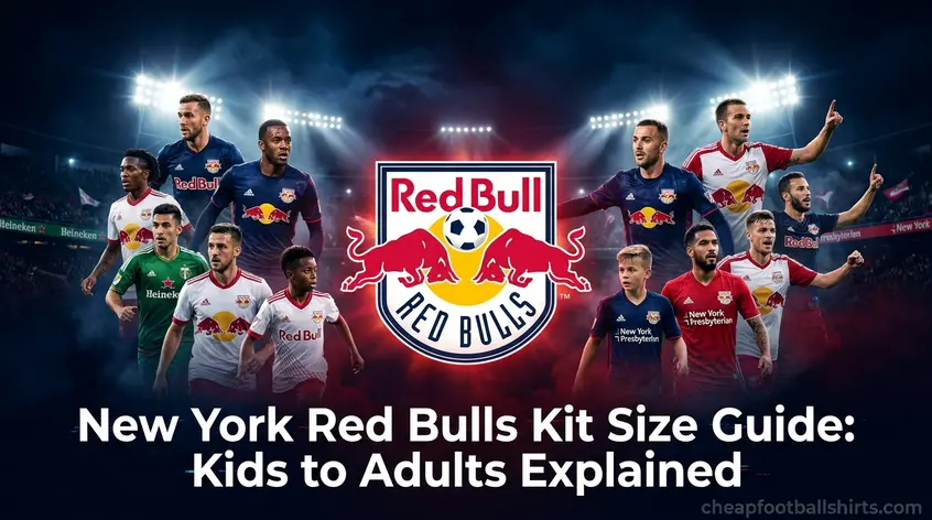 New York Red Bulls Kit Size Guide: Kids to Adults Explained