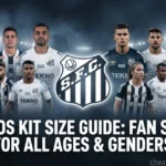 Santos Kit Size Guide: Fan Sizing for All Ages & Genders