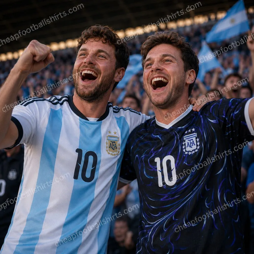 Argentina World Cup 2026 Gift Pack – Home and Away Men Cheap Football Shirts – MESSI 10