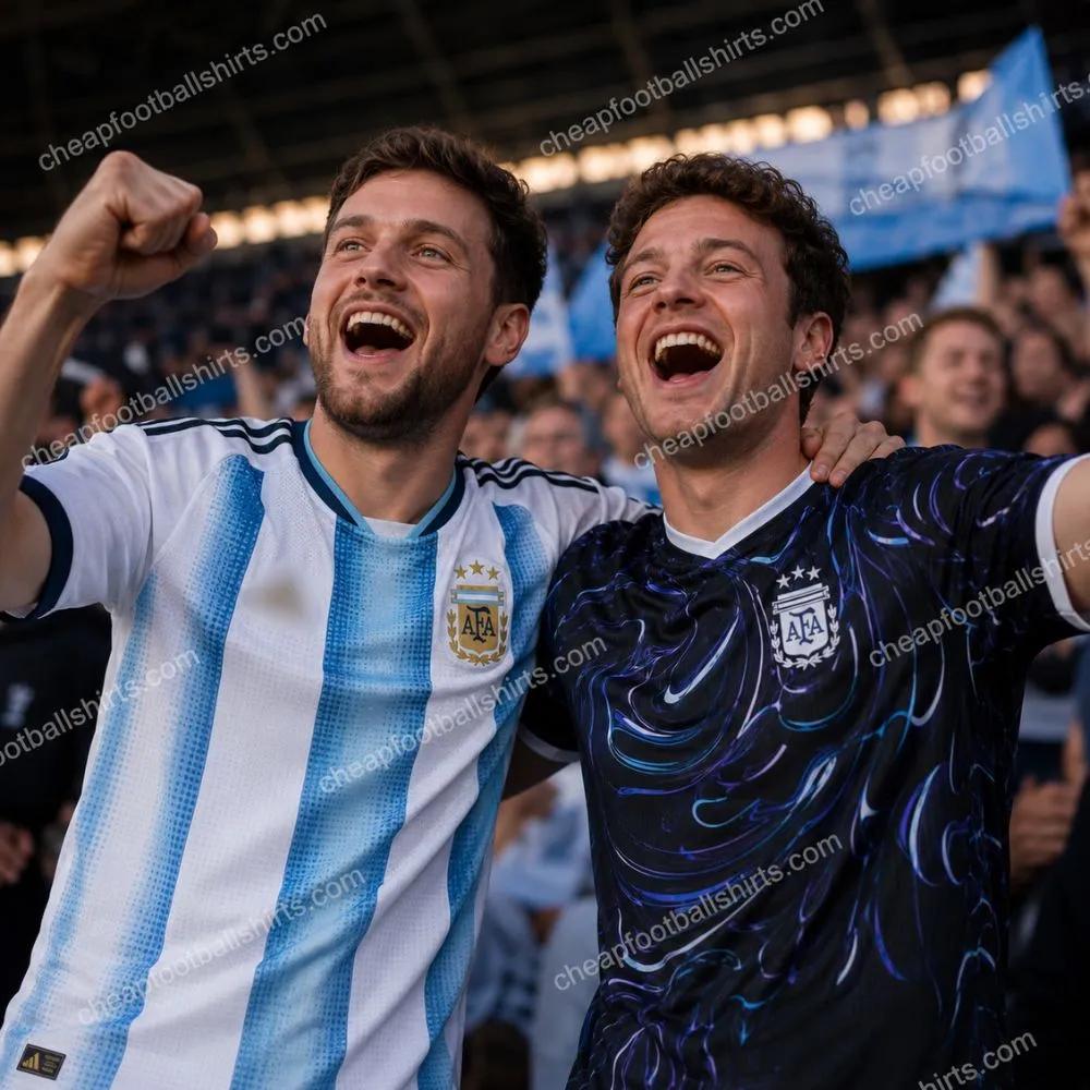 Argentina World Cup 2026 Gift Pack – Home and Away Men Cheap Football Shirts