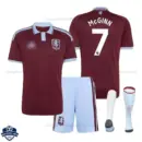 Aston Villa Home Kids Cheap Football Kit 2026/27 - McGINN 7 - overview