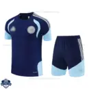 Ajax Blue Training Kids Cheap Football Kit 2026/27 - front view