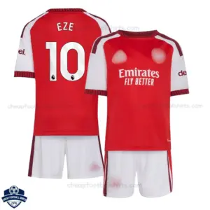 Arsenal Home Kids Cheap Football Kit 2026/27 - EZE 10 - overview