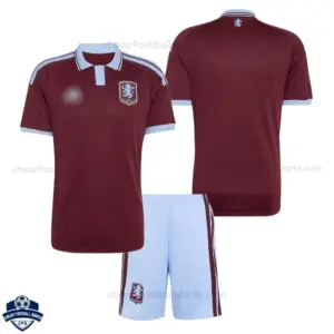 Aston Villa Home Kids Cheap Football Kit 2026/27 - Overview