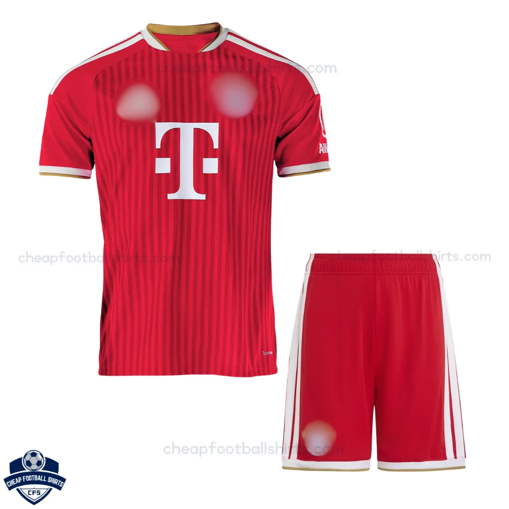 Bayern Munich Home Kids Cheap Football Kit 2026/27 - front view
