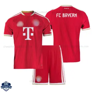 Bayern Munich Home Kids Cheap Football Kit 2026/27 - overview