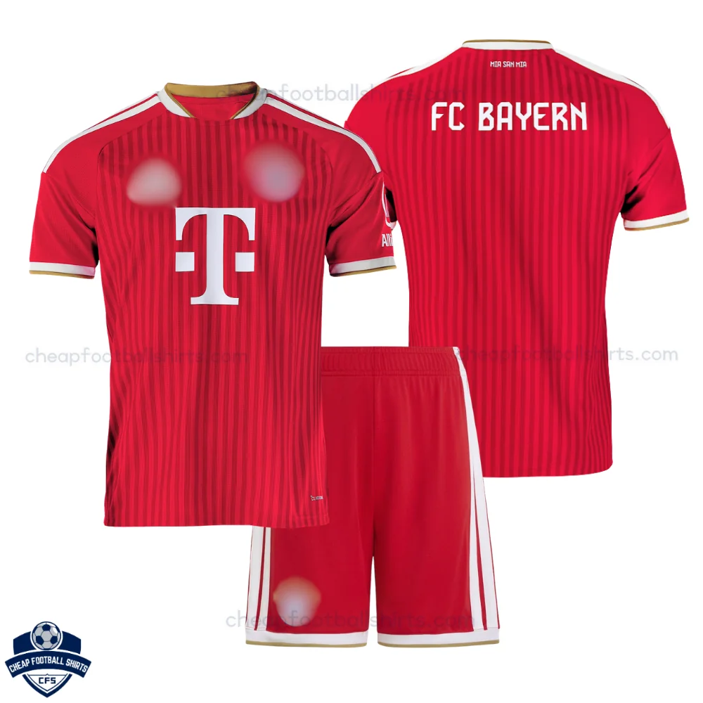 Bayern Munich Home Kids Cheap Football Kit 2026/27 - overview