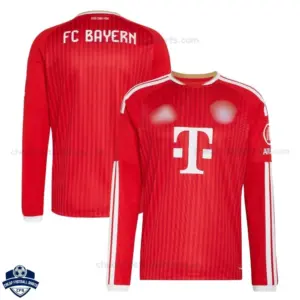 Bayern Munich Home Men Cheap Football Shirt 2026/27 Long Sleeve - overview