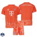 Bayern Munich Orange Goalkeeper Kids Cheap Football Kit 2026/27 - overview