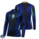 Brazil World Cup 2026 Away Men Cheap Football Shirt Long Sleeve - overview