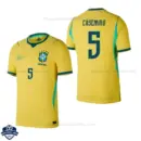 Brazil World Cup 2026 Home Men Cheap Football Shirt - CASEMIRO 5 - overview