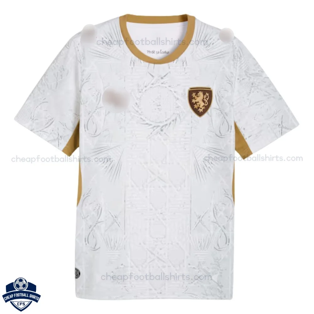 Czech World Cup 2026 Away Men Cheap Football Shirt - front view