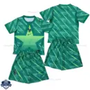 France World Cup 2026 Green Goalkeeper Kids Cheap Football Kit - overview