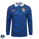 France World Cup 2026 Home Men Cheap Football Shirt Long Sleeve